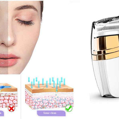 Electric Facial Cleansing Brush | Silicone Face Cleansing Brush