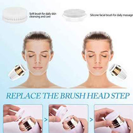 Electric Facial Cleansing Brush | Silicone Face Cleansing Brush