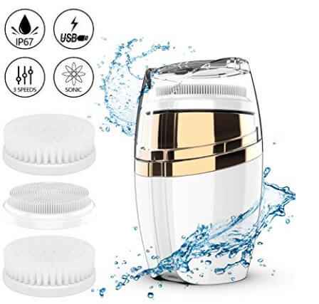 Electric Facial Cleansing Brush | Silicone Face Cleansing Brush