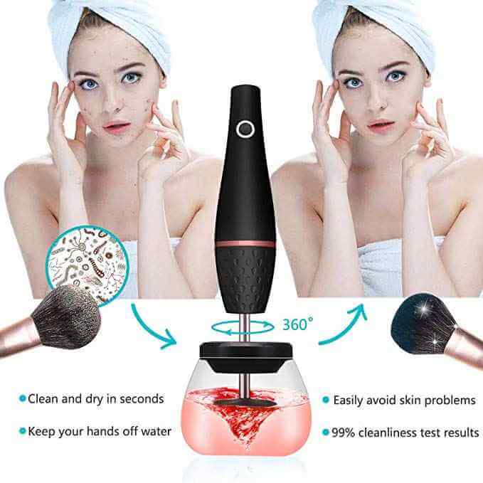 Electric Makeup Brush Cleaner | Makeup Brush Cleaning Machine