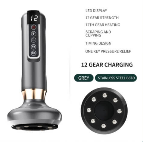 Electric Vacuum Cupping Massager | Anti-Cellulite Vacuum Therapy Device