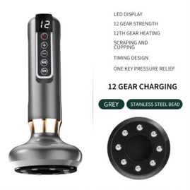 Electric Vacuum Cupping Massager | Anti-Cellulite Vacuum Therapy Device