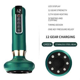 Electric Vacuum Cupping Massager | Anti-Cellulite Vacuum Therapy Device