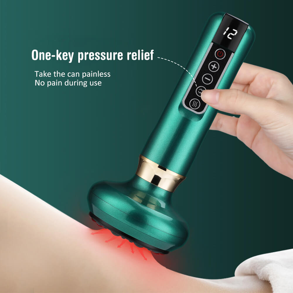 Electric Vacuum Cupping Massager | Anti-Cellulite Vacuum Therapy Device