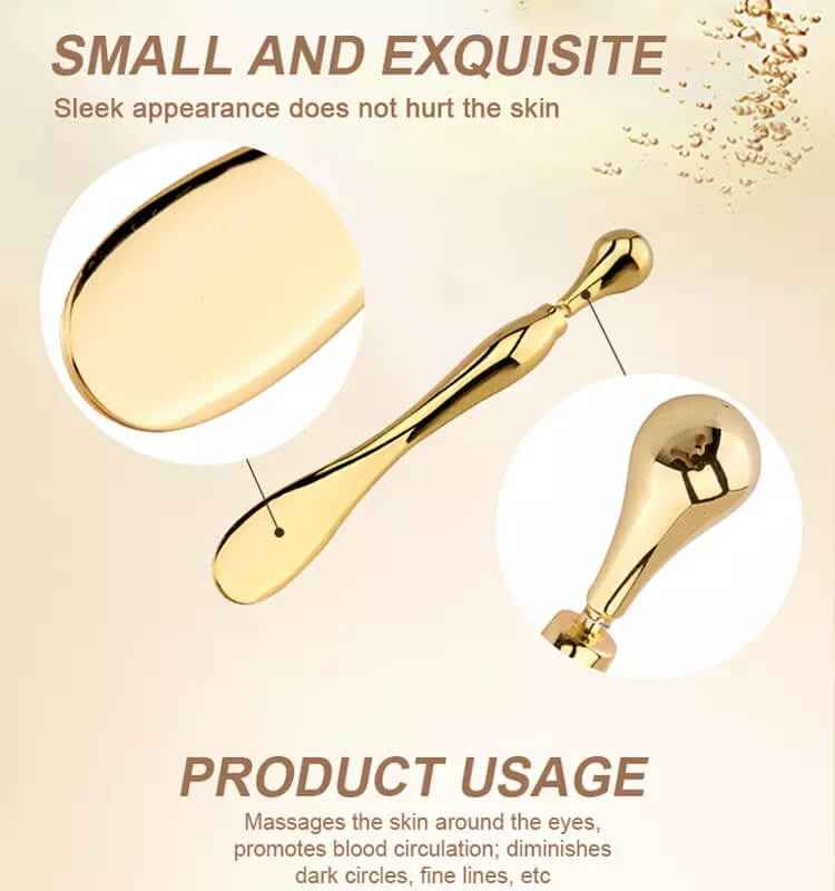 Eye Cream Stick Roller For Face | Metal Spatula Cream Applicator Massager