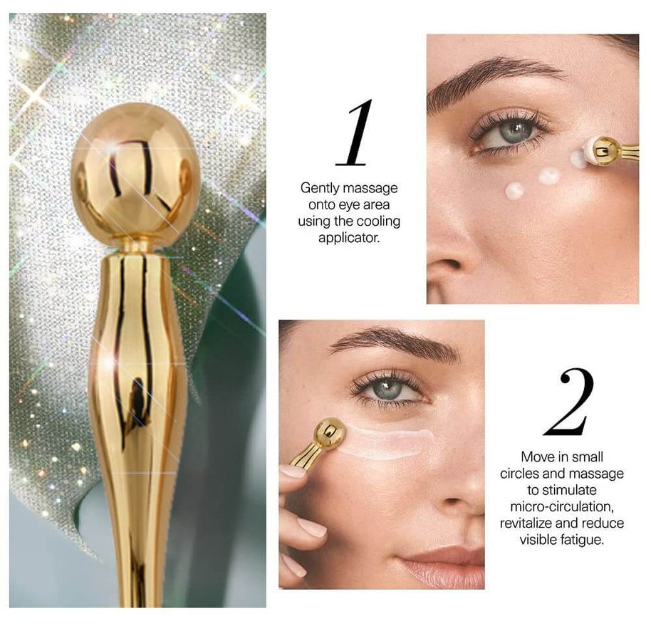 Eye Cream Stick Roller For Face | Metal Spatula Cream Applicator Massager