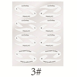 Eyeshadow Makeup Template | Digital Eye Makeup Sticker