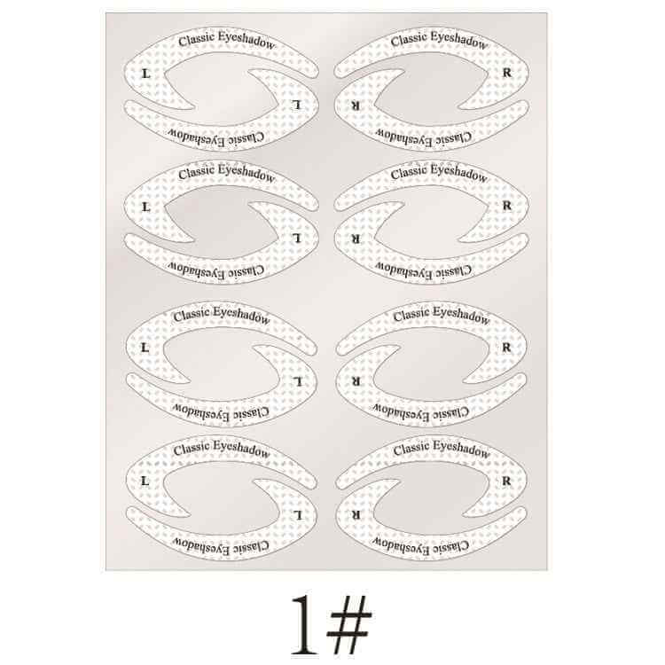Eyeshadow Makeup Template | Digital Eye Makeup Sticker