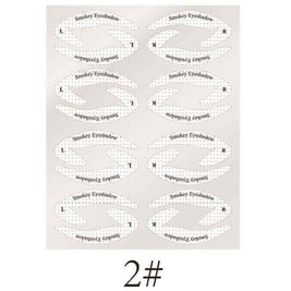 Eyeshadow Makeup Template | Digital Eye Makeup Sticker