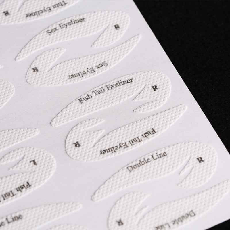 Eyeshadow Makeup Template | Digital Eye Makeup Sticker