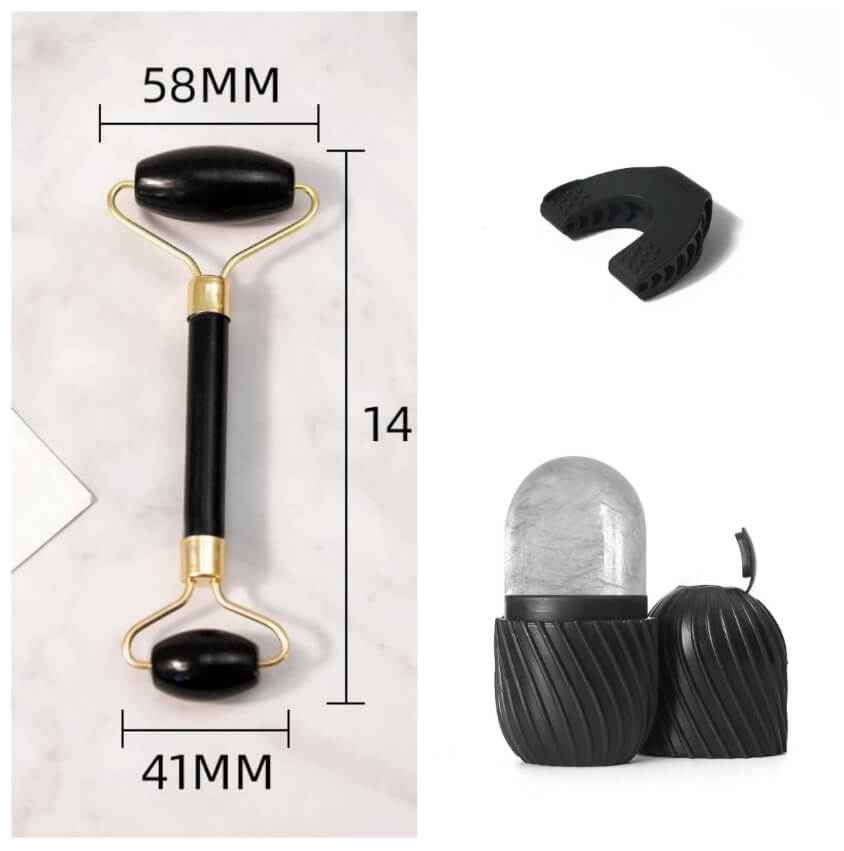 Face Care Massage Beauty Device | Jade Roller Face Sculpting Tool