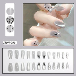 Fake Nails Stars And Moon | Stars And Moon Press On Nails