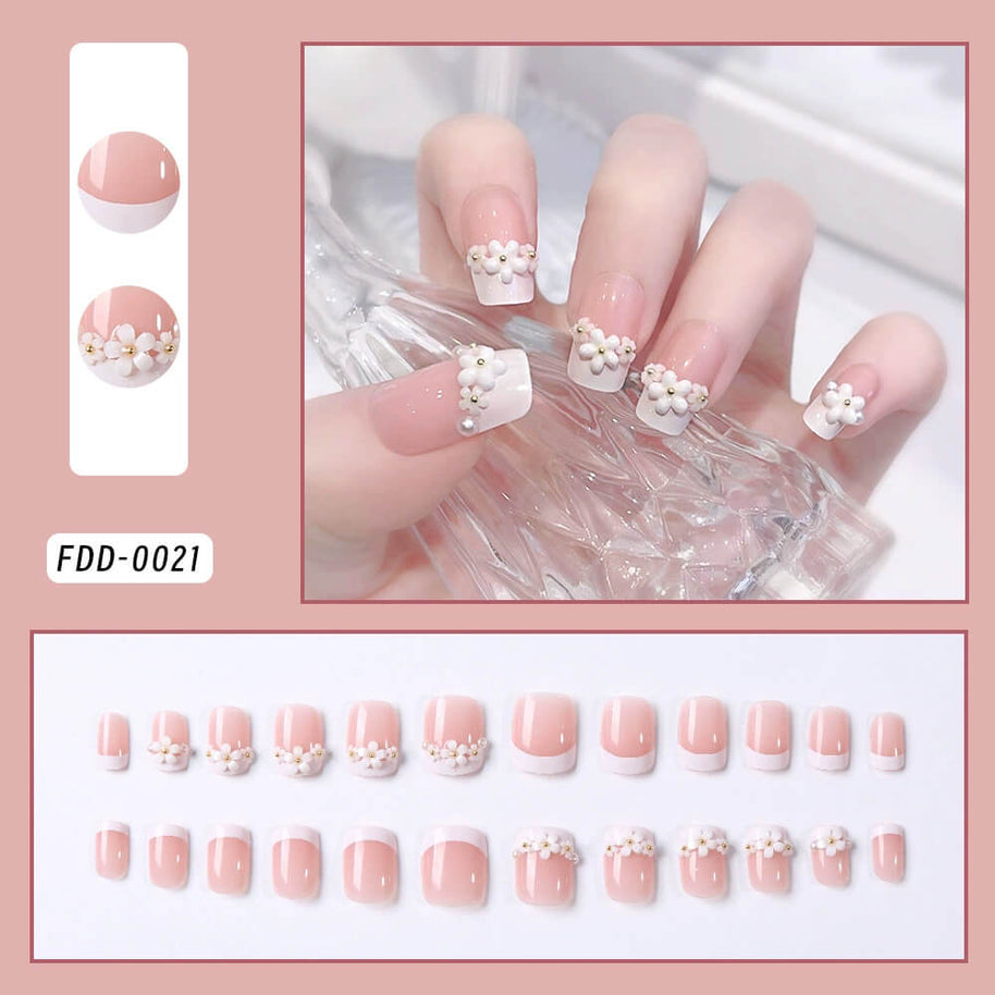 Fake Nails Stars And Moon | Stars And Moon Press On Nails