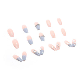 Fake Nails Stars And Moon | Stars And Moon Press On Nails