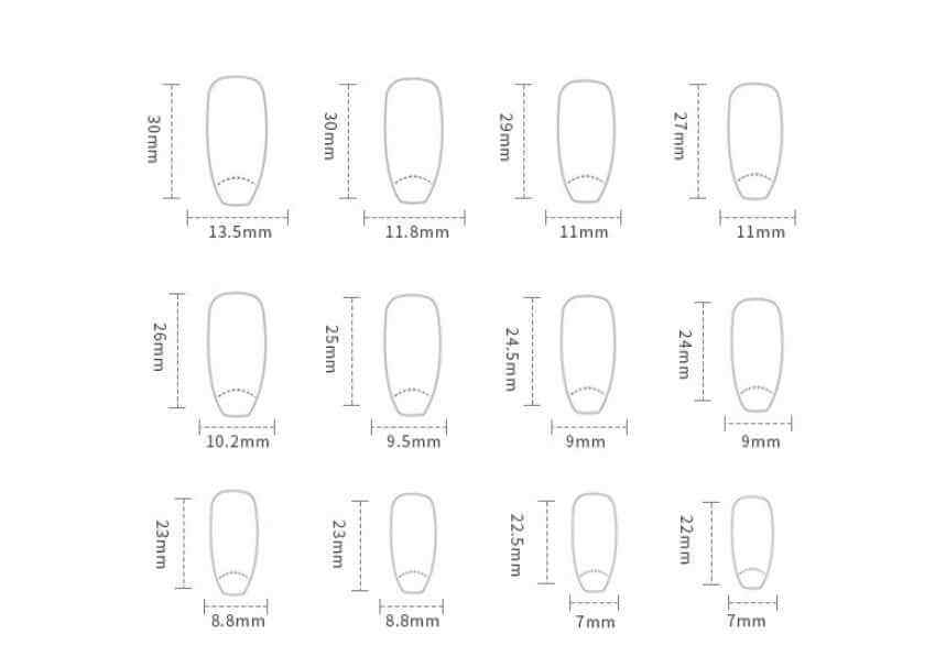 Fake Nails Stars And Moon | Stars And Moon Press On Nails