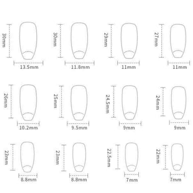Fake Nails Stars And Moon | Stars And Moon Press On Nails