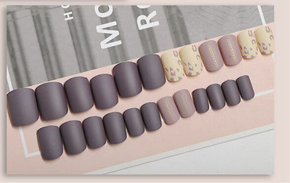 Female Detachable Nail Patches | Colorful Press On Nails