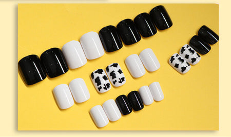 Female Detachable Nail Patches | Colorful Press On Nails