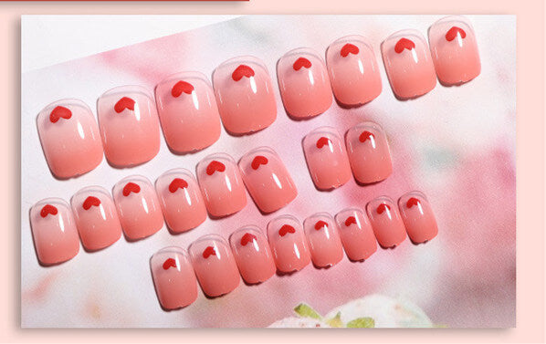 Female Detachable Nail Patches | Colorful Press On Nails