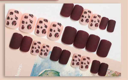 Female Detachable Nail Patches | Colorful Press On Nails