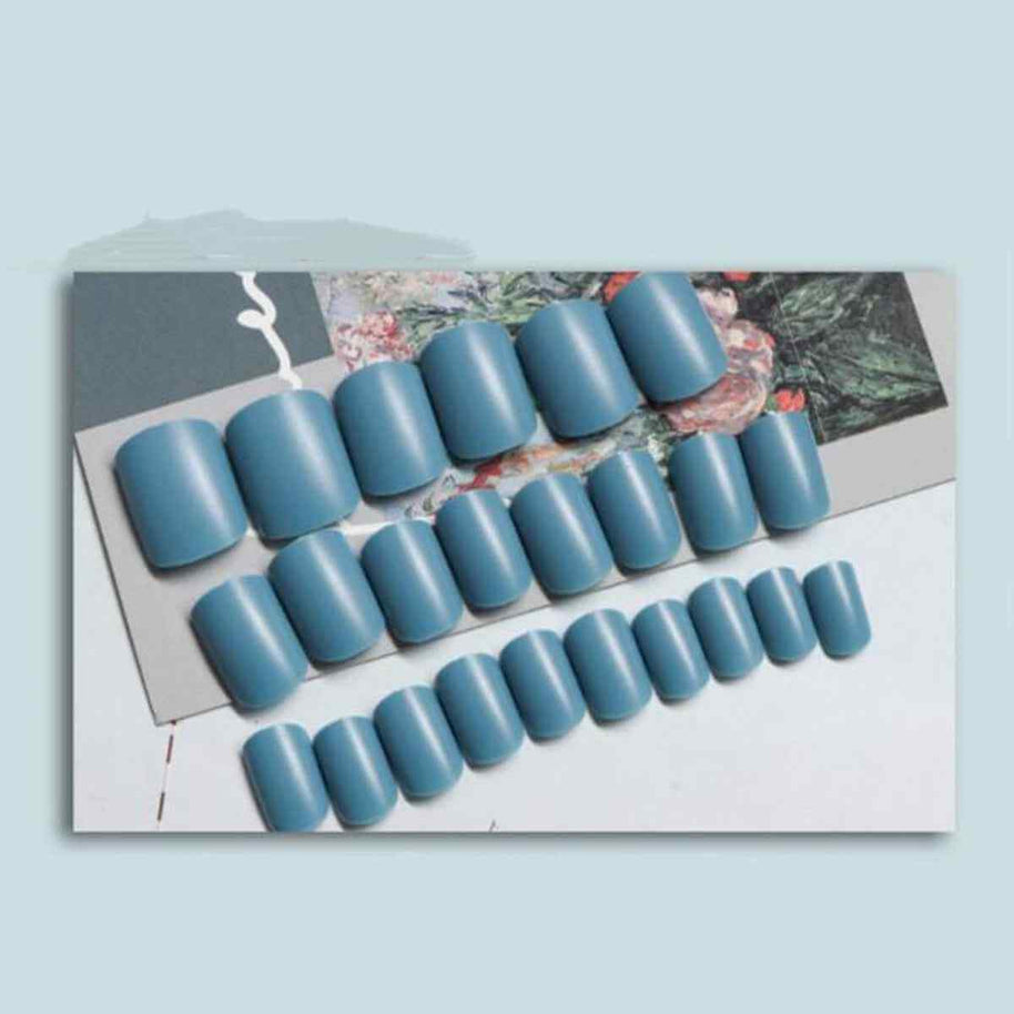 Female Detachable Nail Patches | Colorful Press On Nails