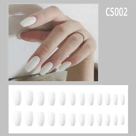 Frosted Ballet Press On Nails | Autumn Winter Ballet Nails