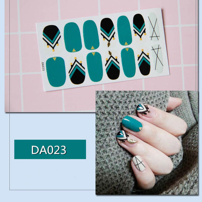 Full Nail Stickers For Short Nails | Nail Stickers For Women