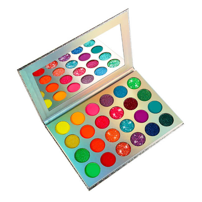 Glow Eyeshadow Palette | Highly Pigmented Shimmer Eyeshadow