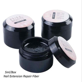 Glue Nail Fiber Silk Extension Gel | Fiberglass Poly UV Builder Gel 