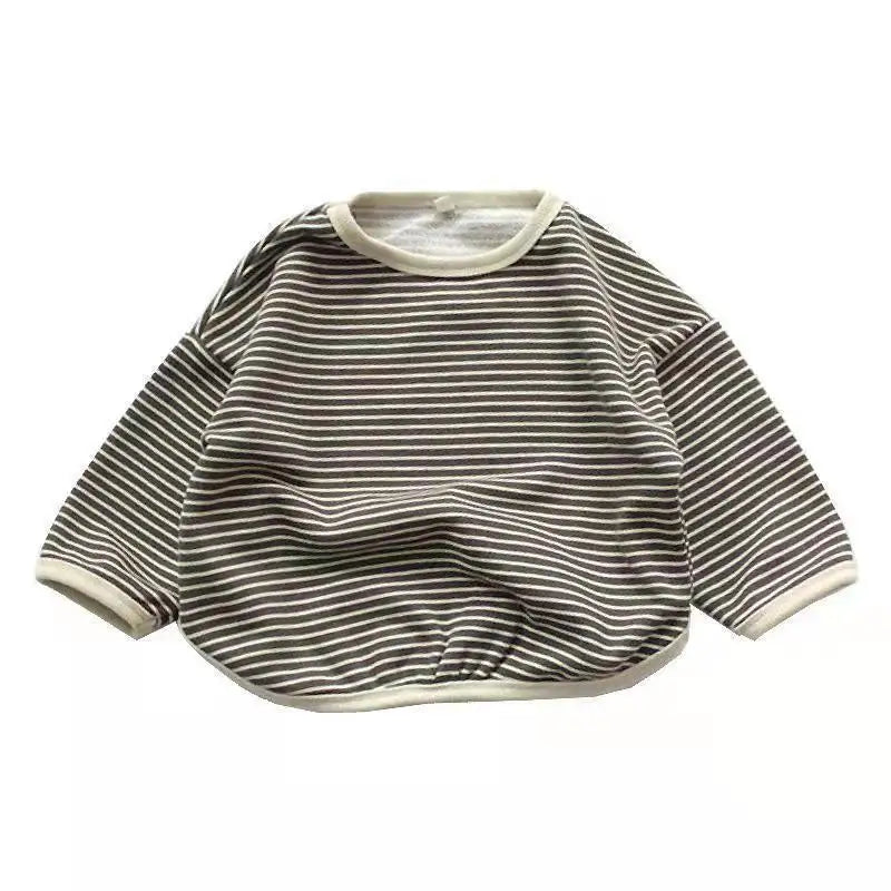 Kids Cotton Sweatshirt Long Sleeve Boys Girls 1-6Y