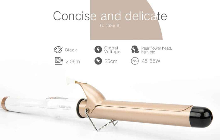 Hair Curler With LCD Display | Digital Display Curling Iron