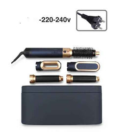Hair Curling And Straightening Brush | 5 In 1 Hair Styler For Women