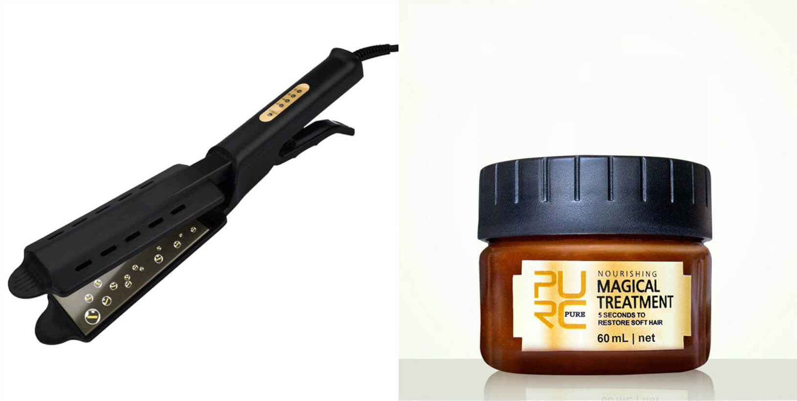 Hair Straightener With Four Heat Settings | Professional Flat Iron