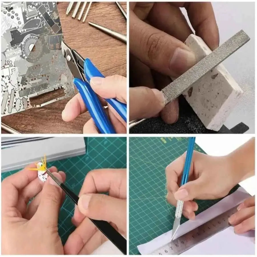Handmade Model Repair Tools | Model Kit Scissors And Tweezers