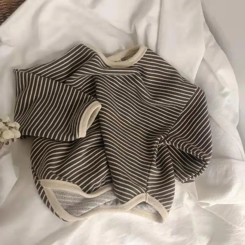 Kids Cotton Sweatshirt Long Sleeve Boys Girls 1-6Y