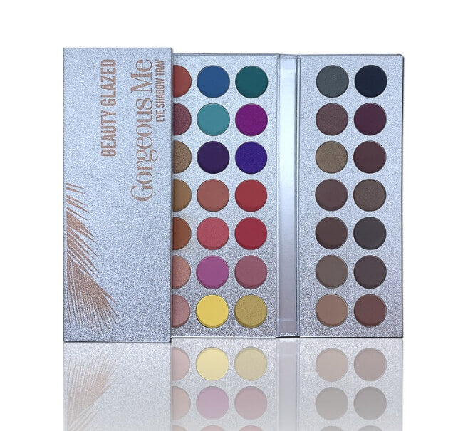  High Gloss Matte Eyeshadow Palette |  Glossy Eye Makeup