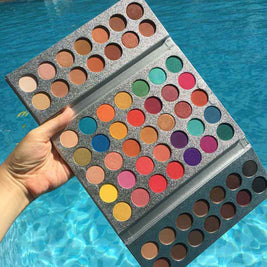  High Gloss Matte Eyeshadow Palette |  Glossy Eye Makeup