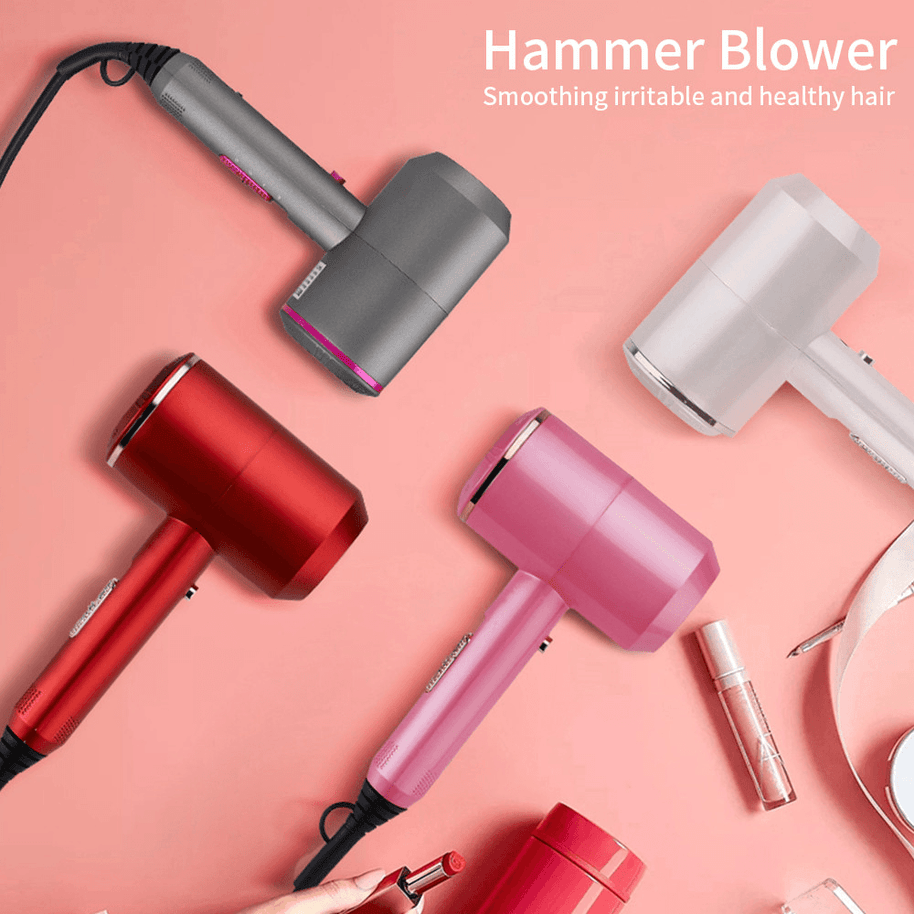Hotel Hammer Hair Dryer Negative Ion | Lightweight Hotel Hair Dryer
