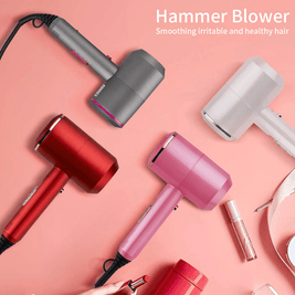 Hotel Hammer Hair Dryer Negative Ion | Lightweight Hotel Hair Dryer