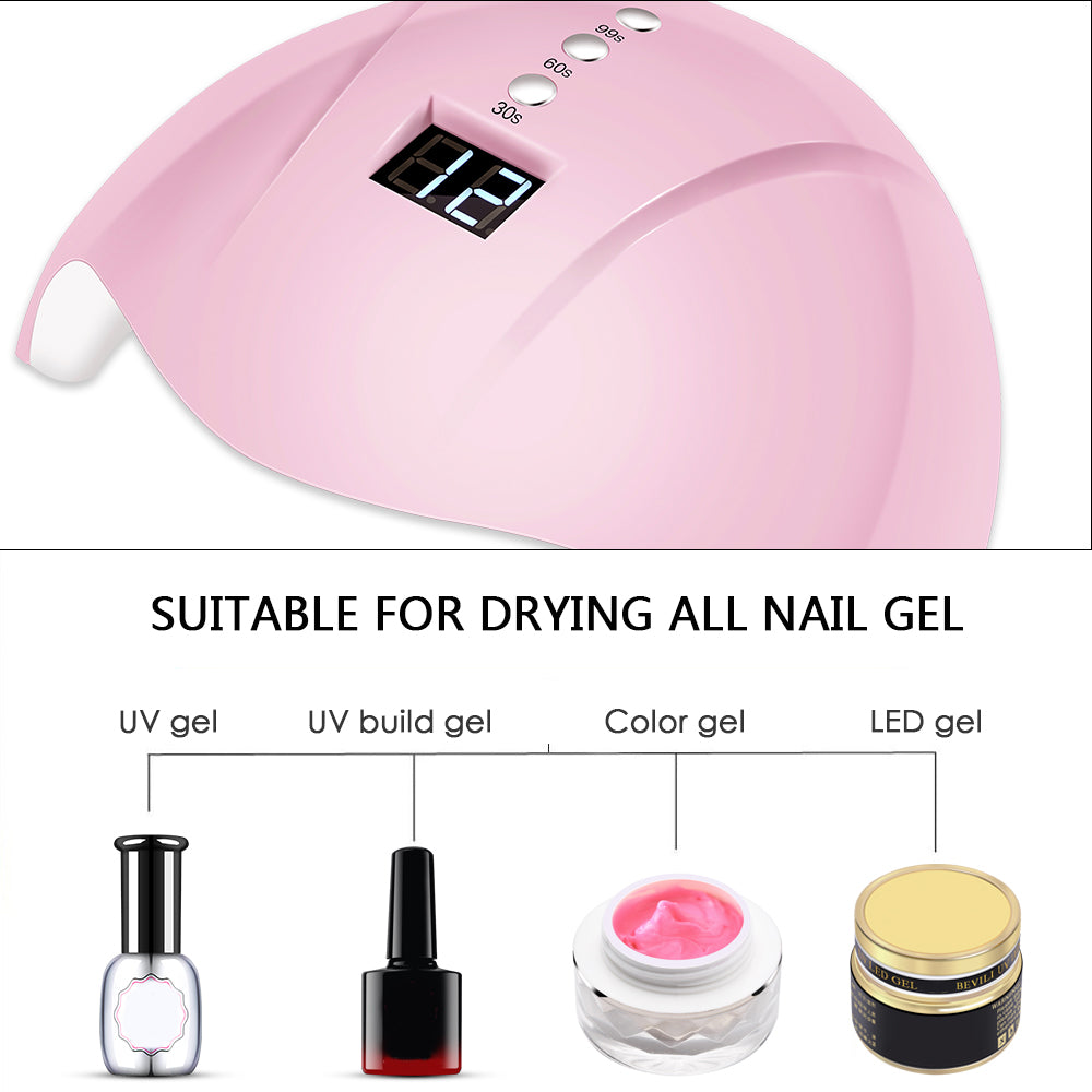 Intelligent Induction Nail Dryer Lamp | Smart Sensor Nail Gel Polish Lamp