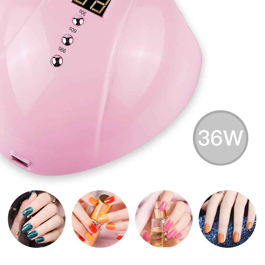 Intelligent Induction Nail Dryer Lamp | Smart Sensor Nail Gel Polish Lamp