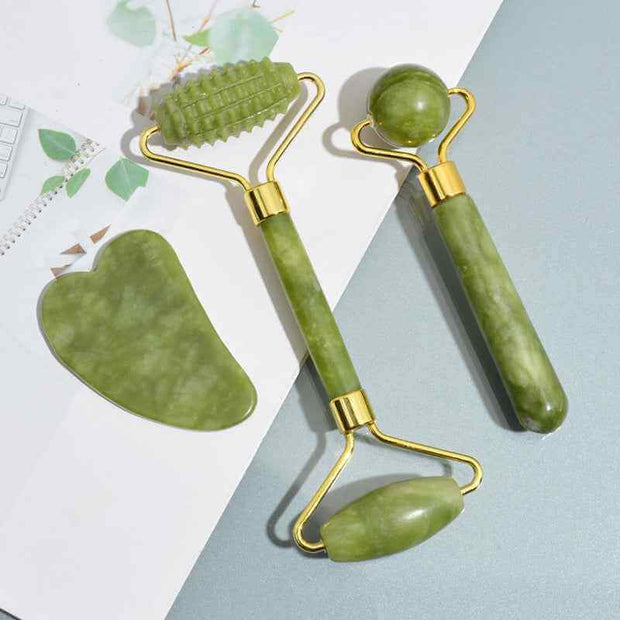 Jade Facial Massage Roller | Skincare Facial Massage Tools