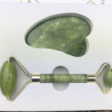 Jade Roller Facial Massage Tool | Relaxing Face Massage