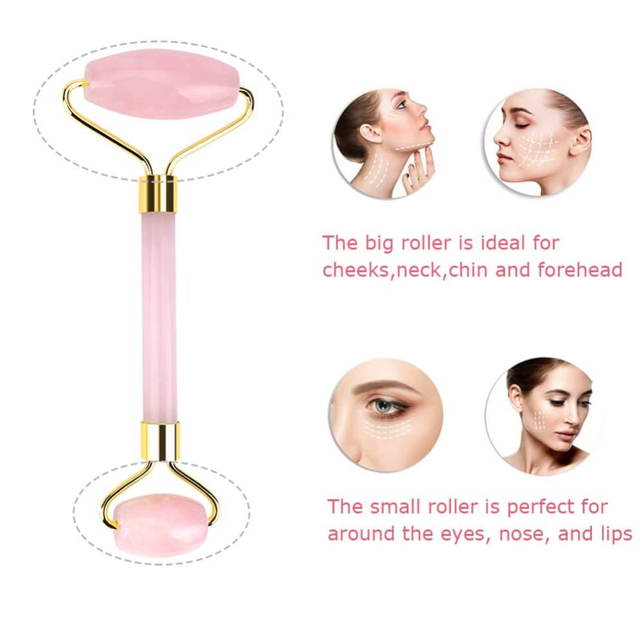 Jade Roller Facial Massage Tool | Relaxing Face Massage