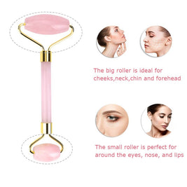 Jade Roller Facial Massage Tool | Relaxing Face Massage