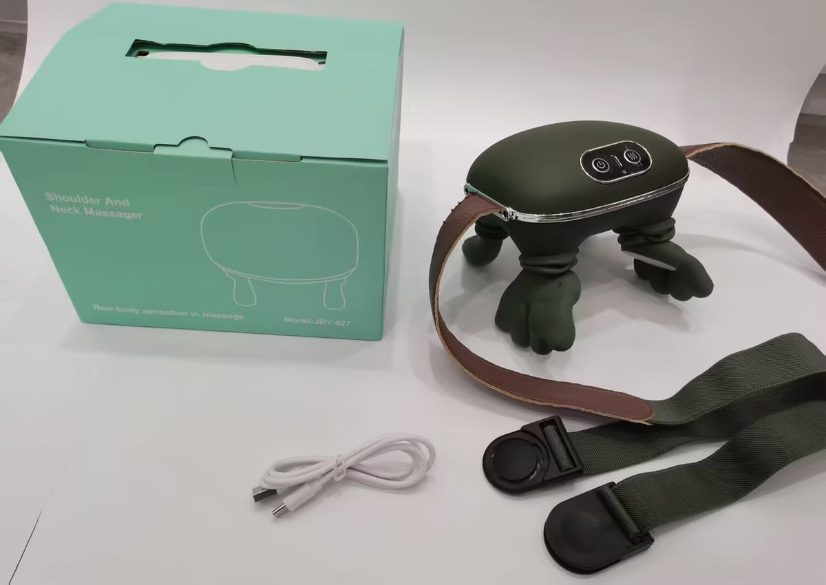 Kneading Neck And Shoulder Massager | Neck Massage Shawl With Heat