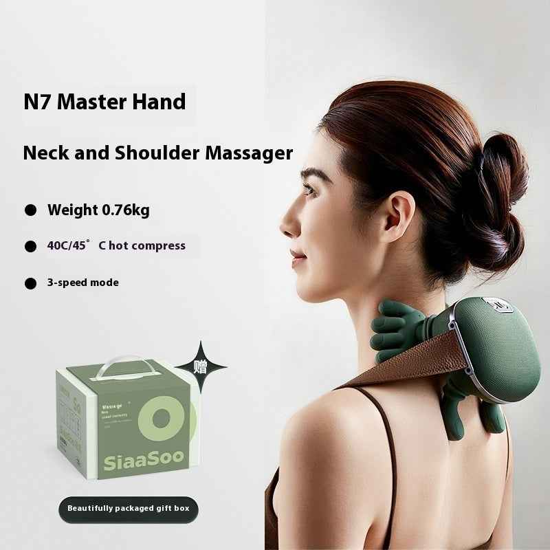 Kneading Neck And Shoulder Massager | Neck Massage Shawl With Heat