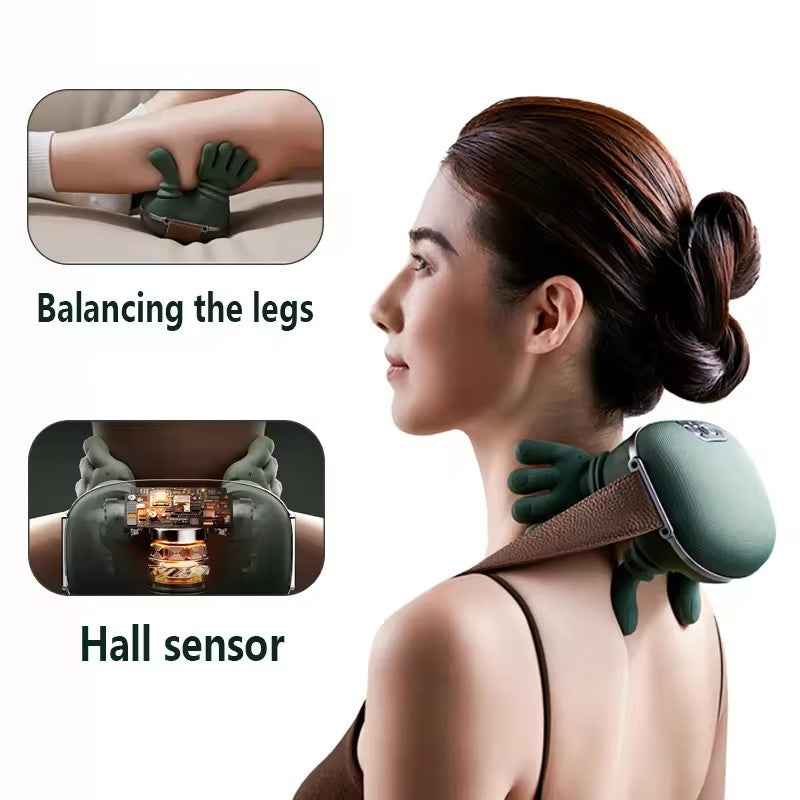Kneading Neck And Shoulder Massager | Neck Massage Shawl With Heat