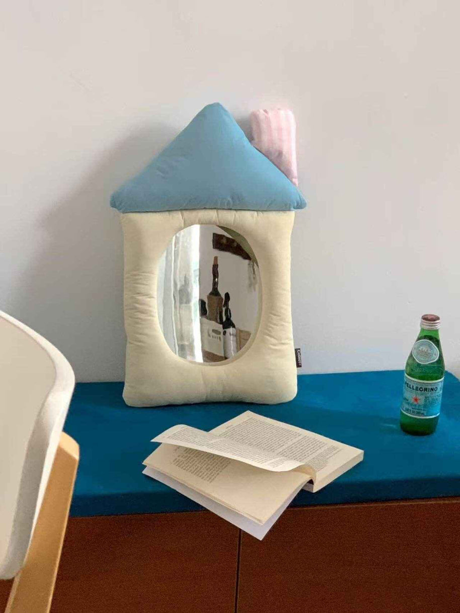 Korean Home Decoration Mirror | Korean Pillow Wall Mirror