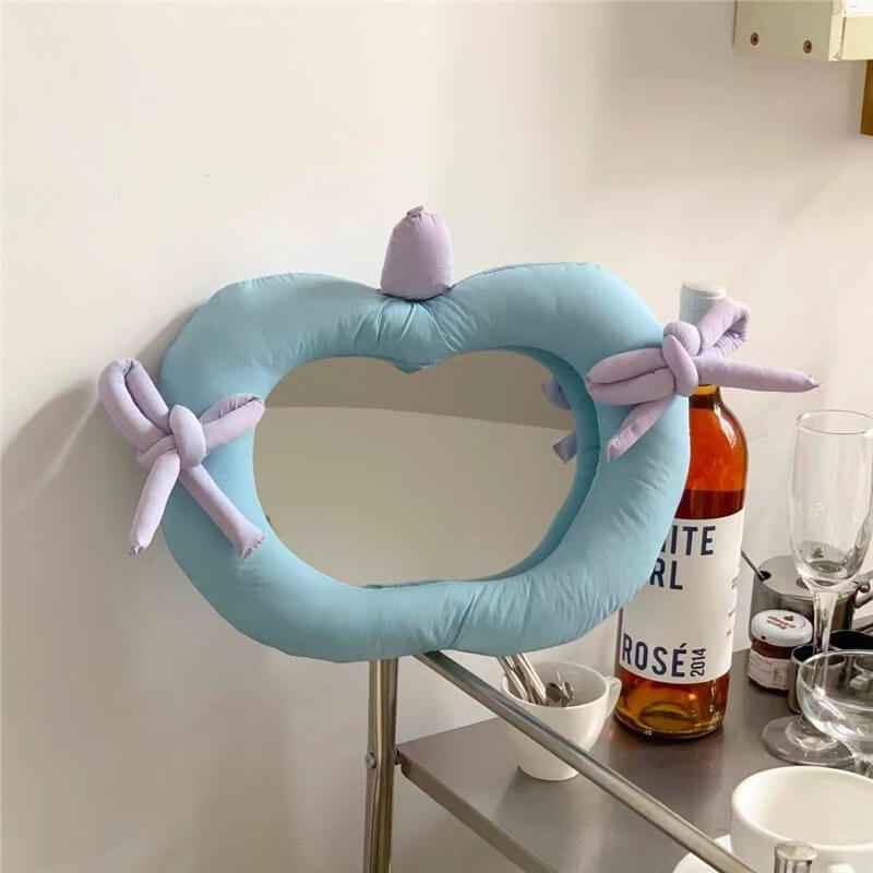 Korean Home Decoration Mirror | Korean Pillow Wall Mirror